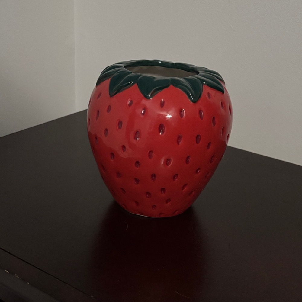 ban.do Red Ceramic Vase